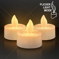 Blank Promotional Realistic Flame LED Tea Light Candle